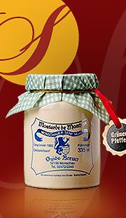 Grüner Pfeffer - Moutarde de Montjoie 335ml