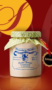 Estragon - Moutarde de Montjoie 335ml