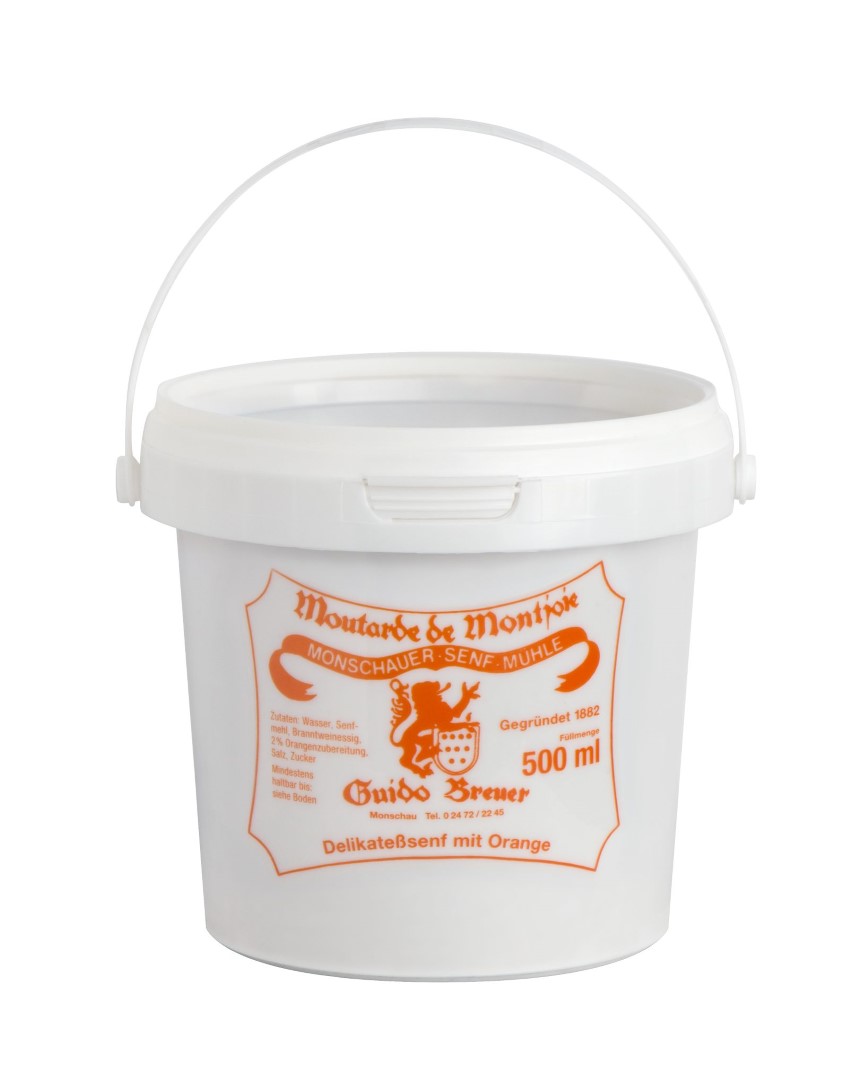 Orange - Moutarde de Montjoie 500ml