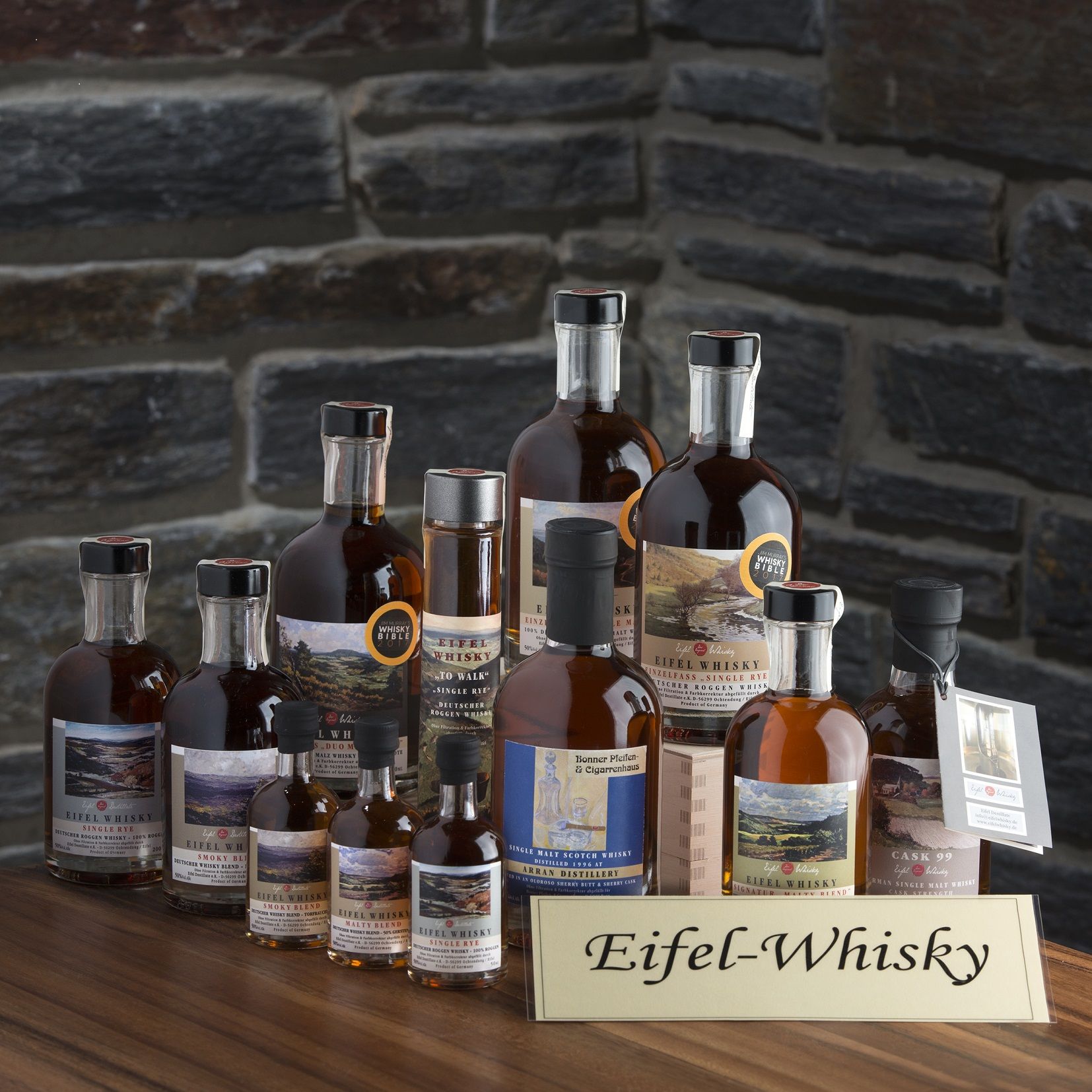 EIFEL Whisky  "Trio Core Range" 50%  3x50 ml
