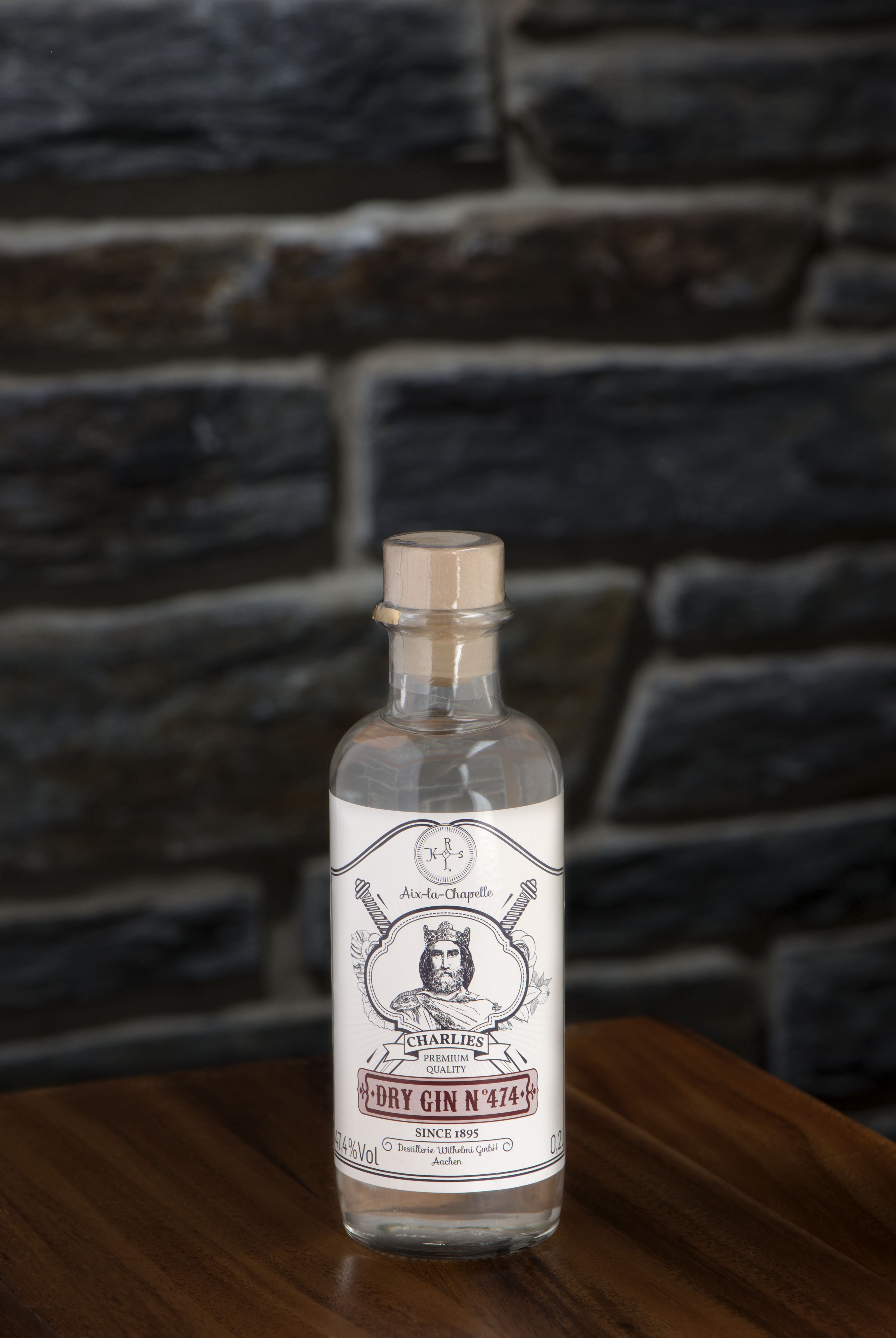 Charlies Dry Gin no. 474  0,2l 40%